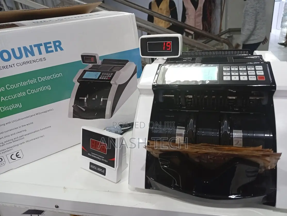 Multi Currency Bill Counter With Uv Mg Fake Note Detection