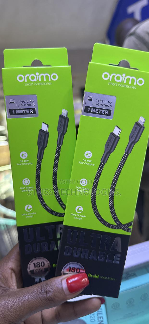 Oraimo C to iPhone High Speed Data Cable - thumbnail 5