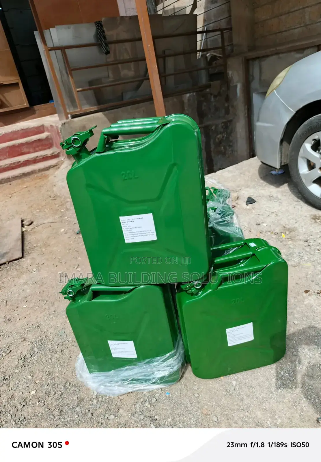Metallic Fuel Jerrican 20l