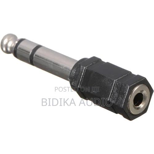 1/8" Stereo Female to 1/4" Stereo Male Adapter