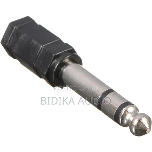1/8" Stereo Female to 1/4" Stereo Male Adapter