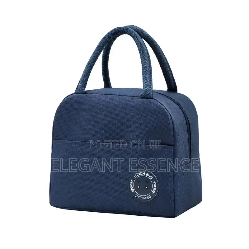 Thermal Lunch Bag With 3 Airtight Glass Food Bowls