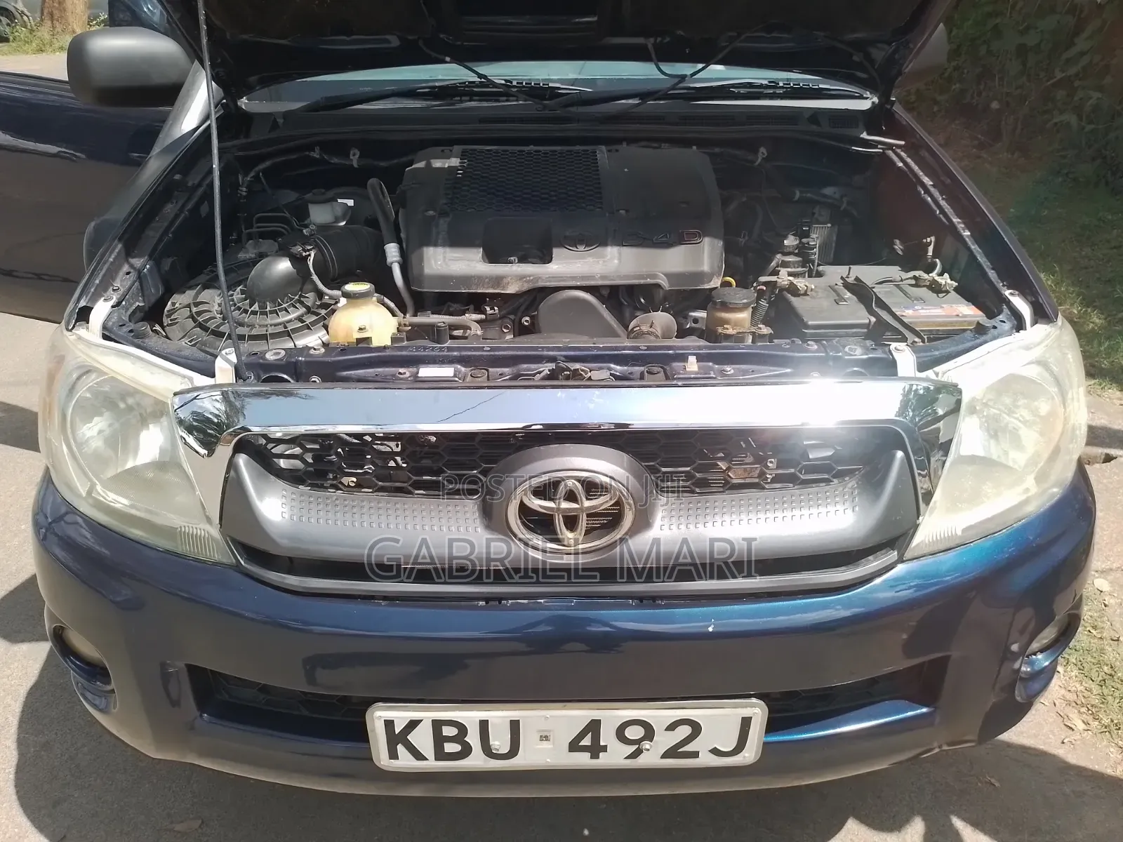 Toyota Hilux 3.0 D-4D Double Cab 4x4 Raider 2006 Blue