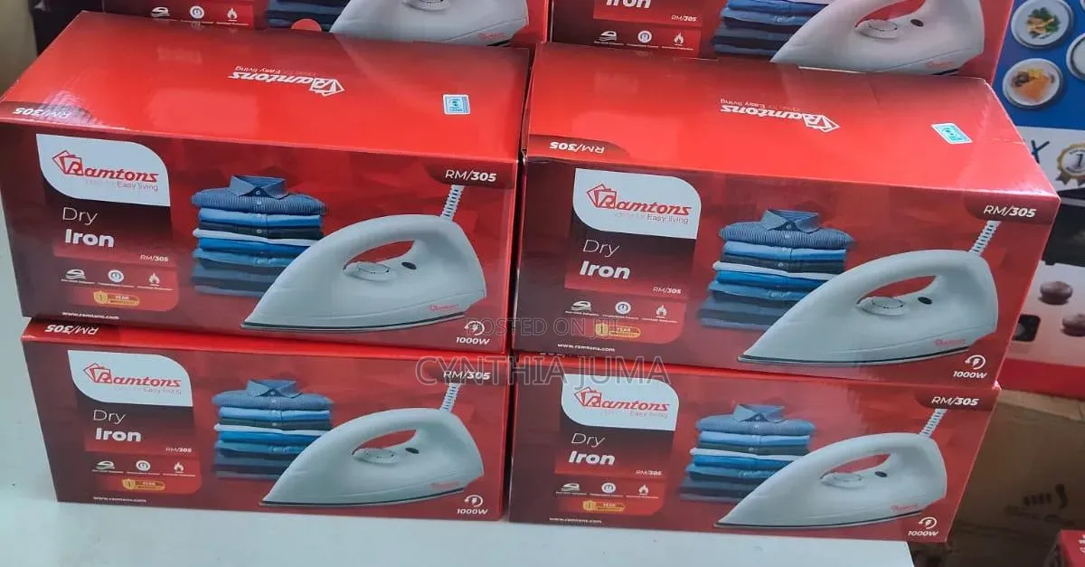 Ramtons Dry Iron Box
Rm/305