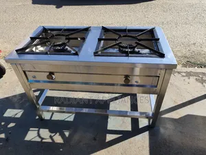 Two Burner Stainless Steel Gas Cooker