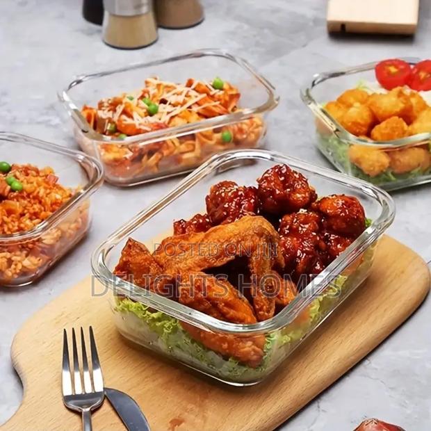Large-Capacity Glass Food Storage Container-Car - thumbnail 2
