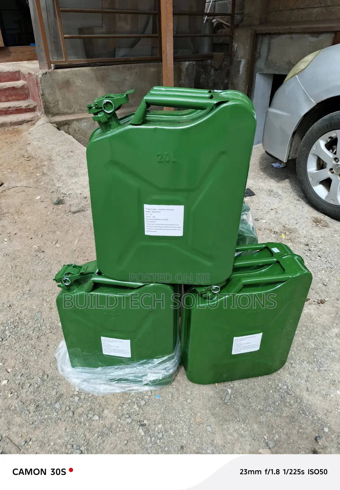 20l Steel Fuel Jerry Can