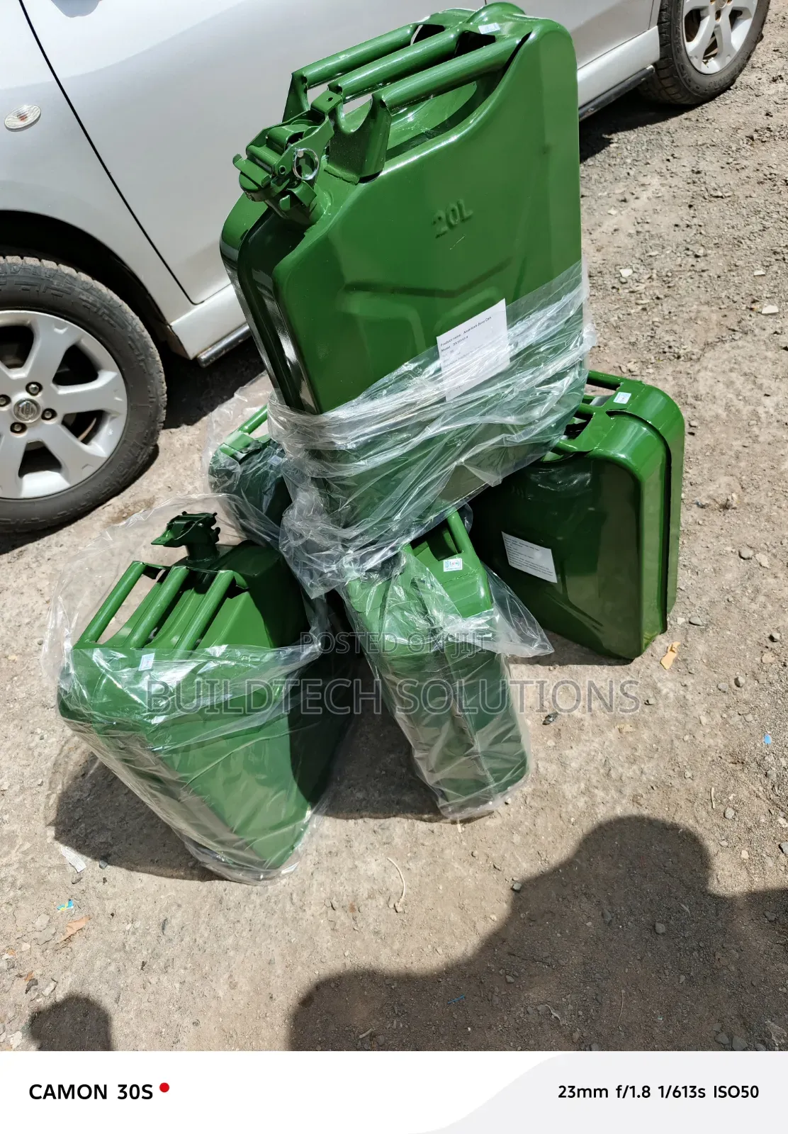 Premium Metallic Fuel Jerrycan 20