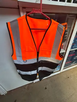 Industrial Utility Safety Vest With Reflective Panels