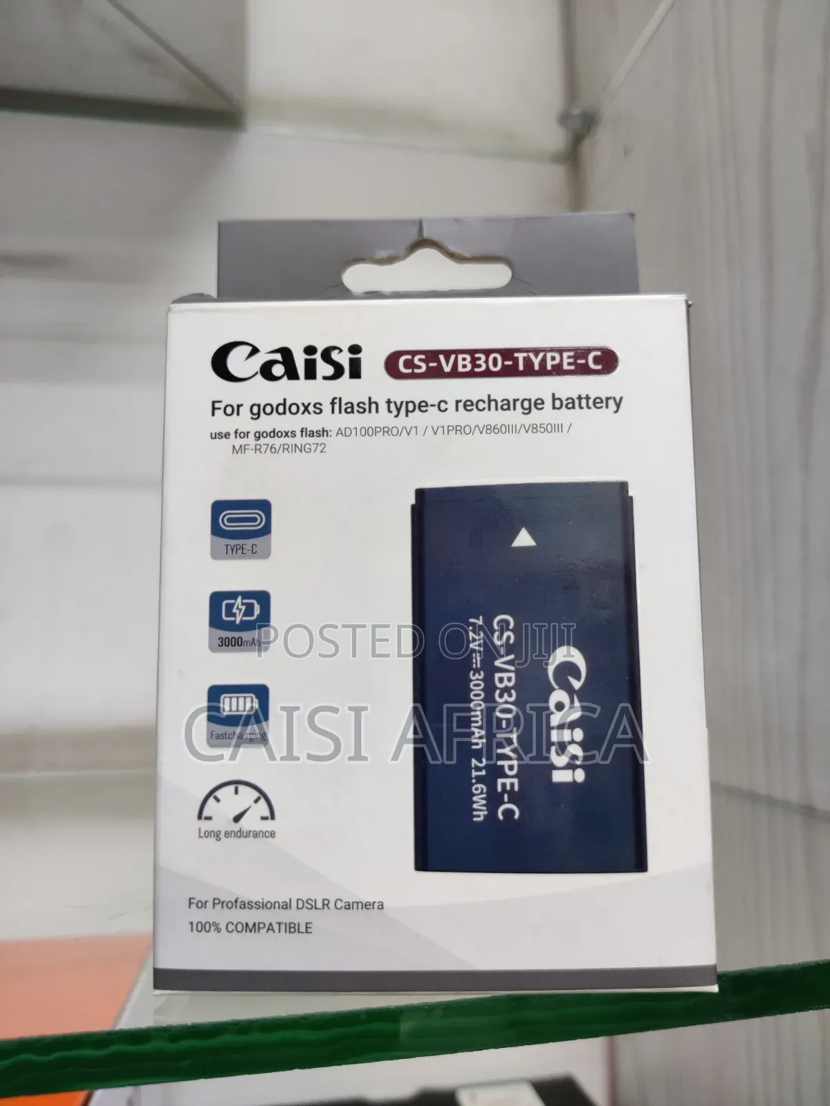 Caisi Vb30 Type-C Battery for Ad100pro, V1, V1pro, V860iii