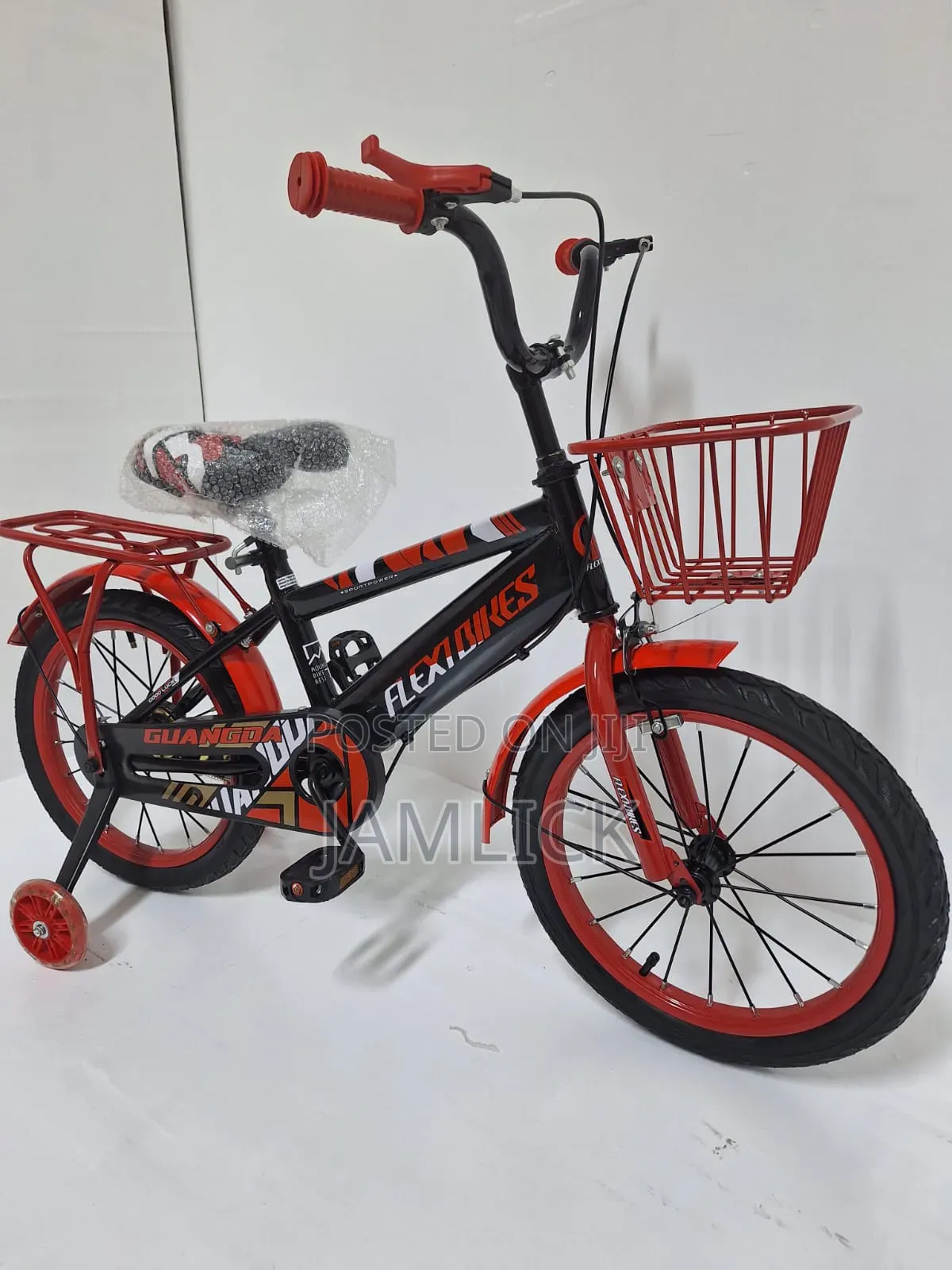 Redflexibikes 16 Inch Kids Bike (4-8yrs) - Gn