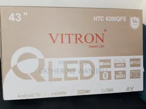 43" Inch Vitron Tv,Qled
