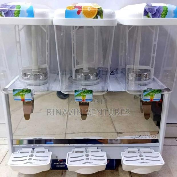 3-Chamber Commercial Juice Dispenser 3x18l