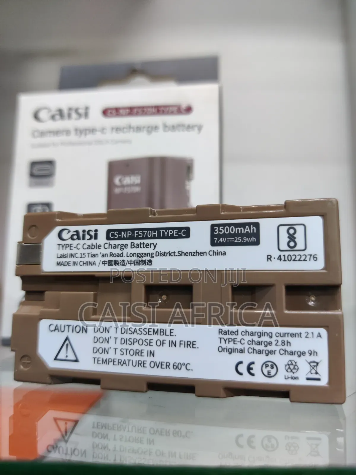 Caisi Cs-Np-F570h Type-C Rechargeable Battery