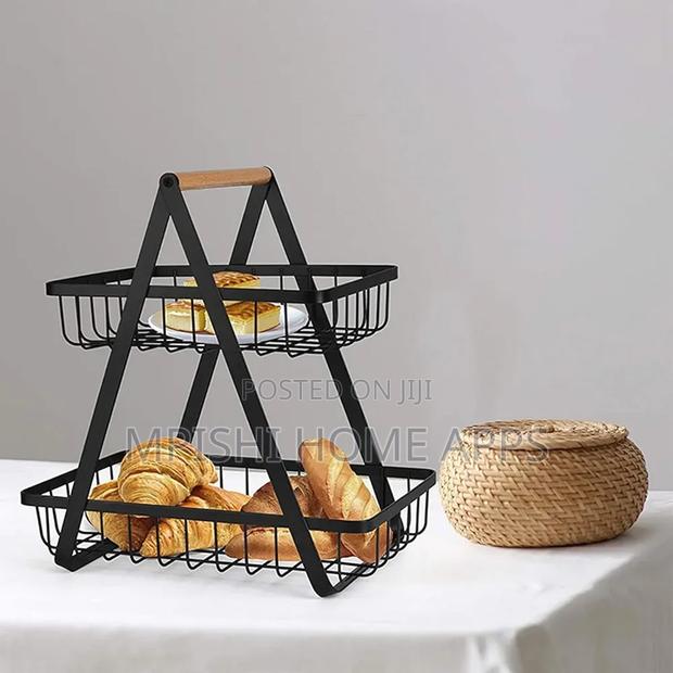2 Tier Countertop Fruit Basket - thumbnail 4
