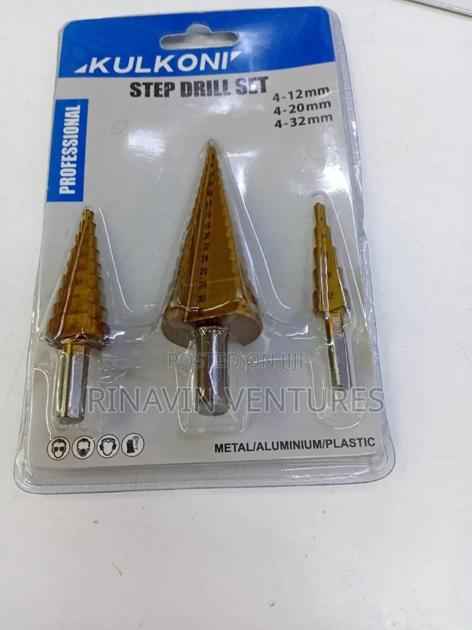 Professional Step Drill Bit Set
