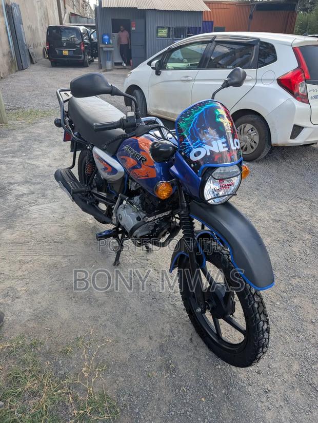 New Bajaj Boxer 150 UG 2025 Blue - thumbnail 3