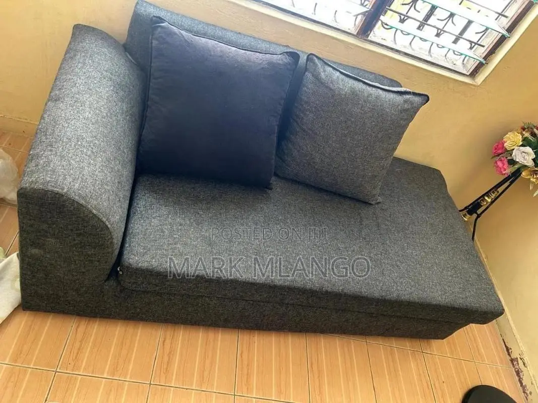Grey Seven Seater Sofa