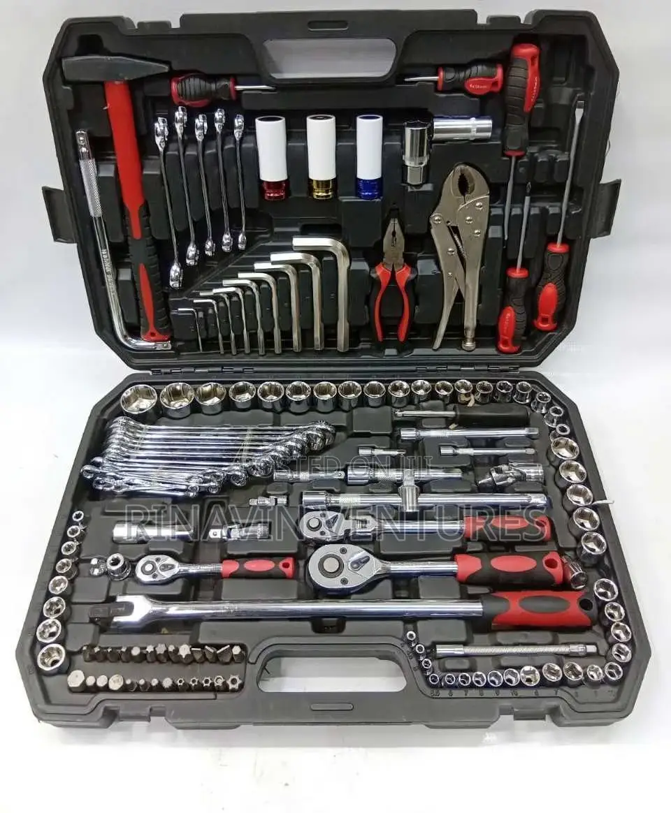 142-Piece Chrome Vanadium Socket Wrench Set