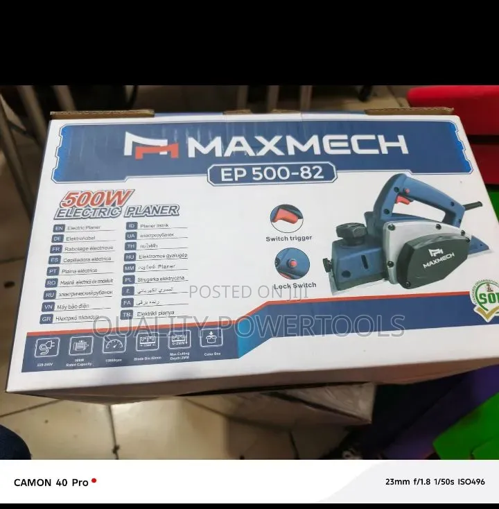 New Arrived Maxmech Electric Planer