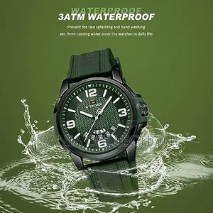 3atm Waterproof Naviforce Wristwatch