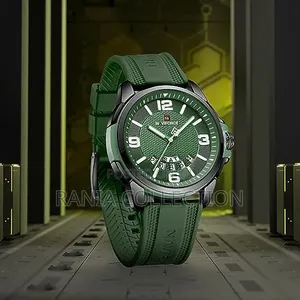 3atm Waterproof Naviforce Wristwatch
