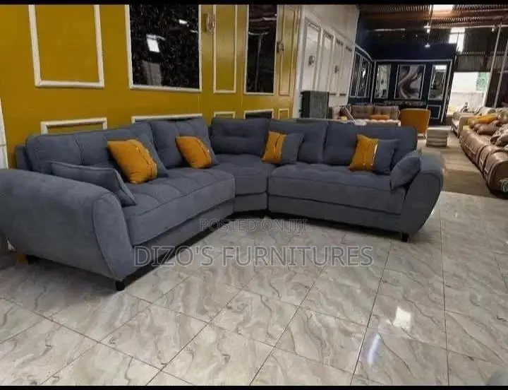 Grey L Seat