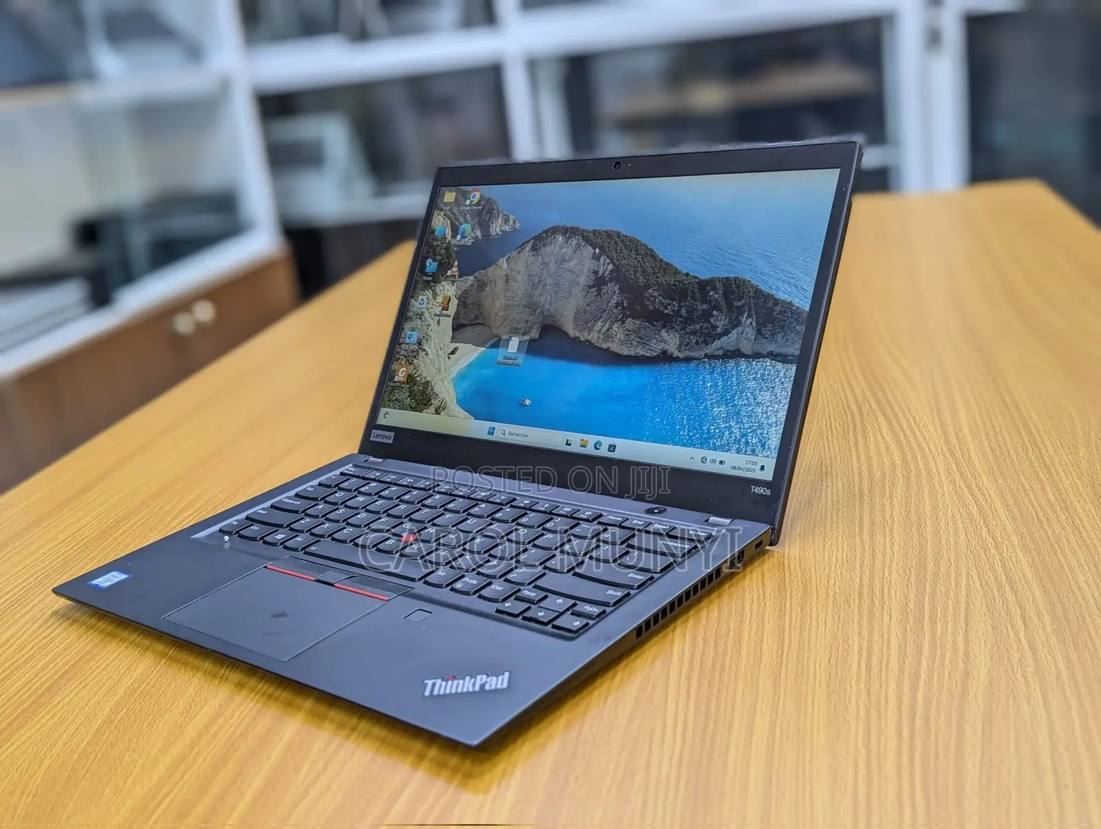 Laptop Lenovo ThinkPad T490s 8GB Intel Core i5 SSD 256GB
