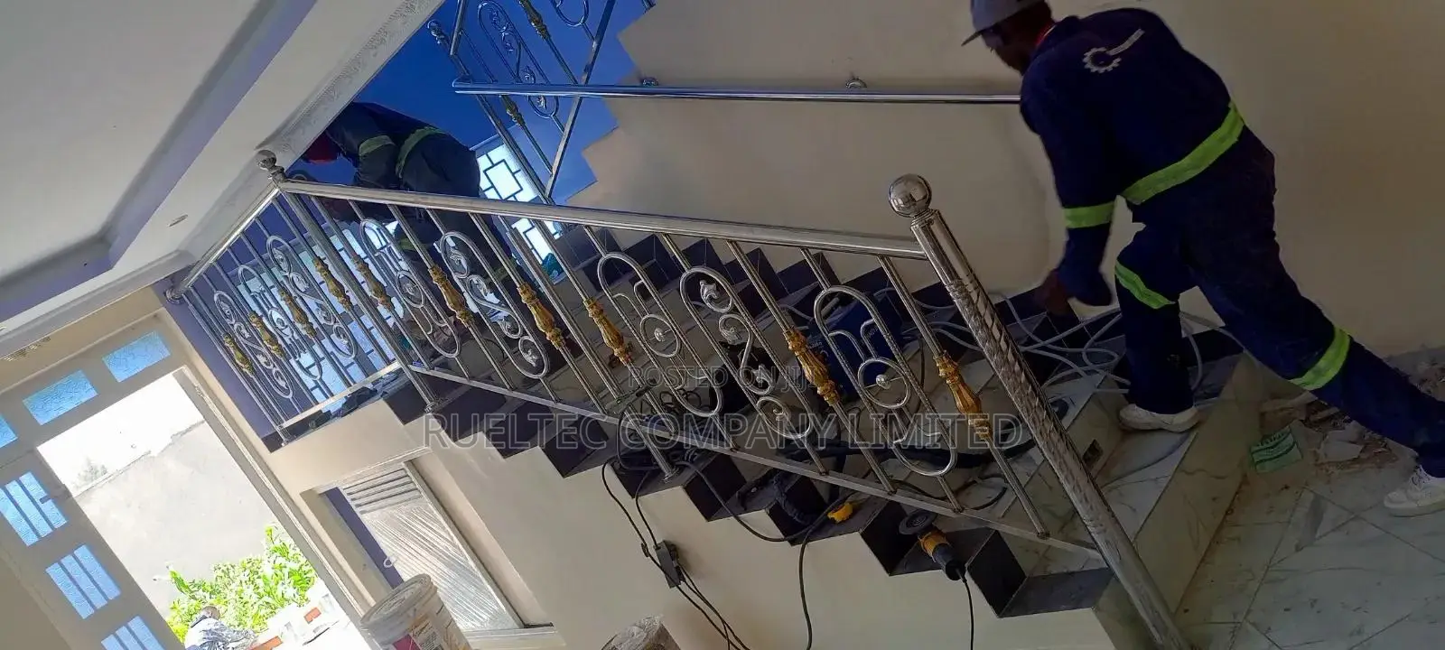 Stainless Steel Modern Staircase Handrails