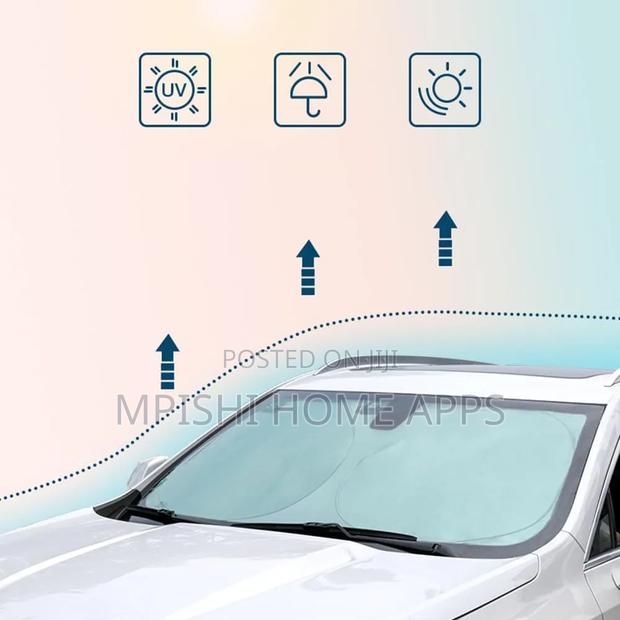 Foldable Car Windshield Sun Shade - thumbnail 4
