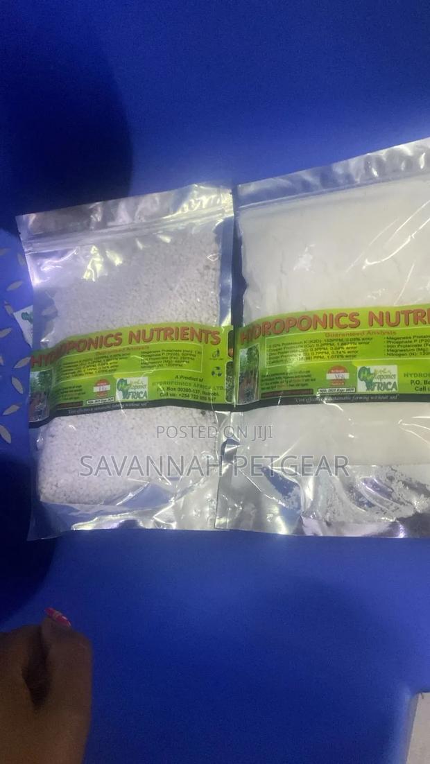 Granular Hydroponics Nutrients Formulated for Soil-Free Fodder Farming