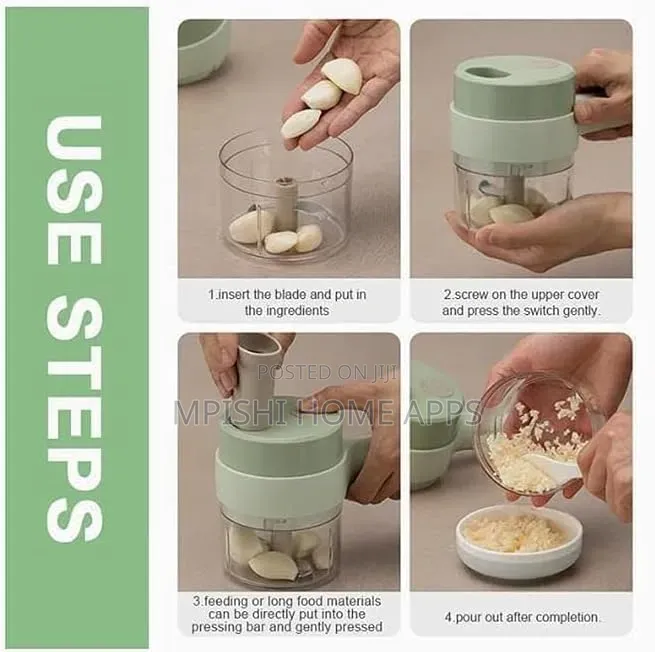 Handheld Electric Vegetable Cutter Set