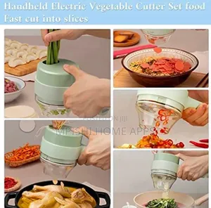 Handheld Electric Vegetable Cutter Set
