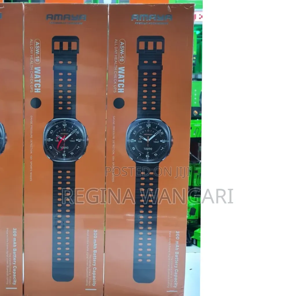 Amaya *Asw-10* Amoled Smart Watch Now Available