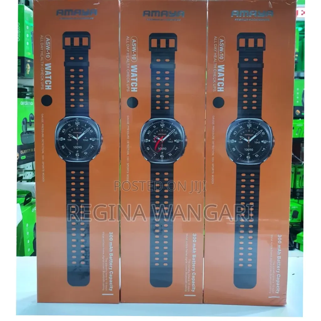 Amaya *Asw-10* Amoled Smart Watch Now Available