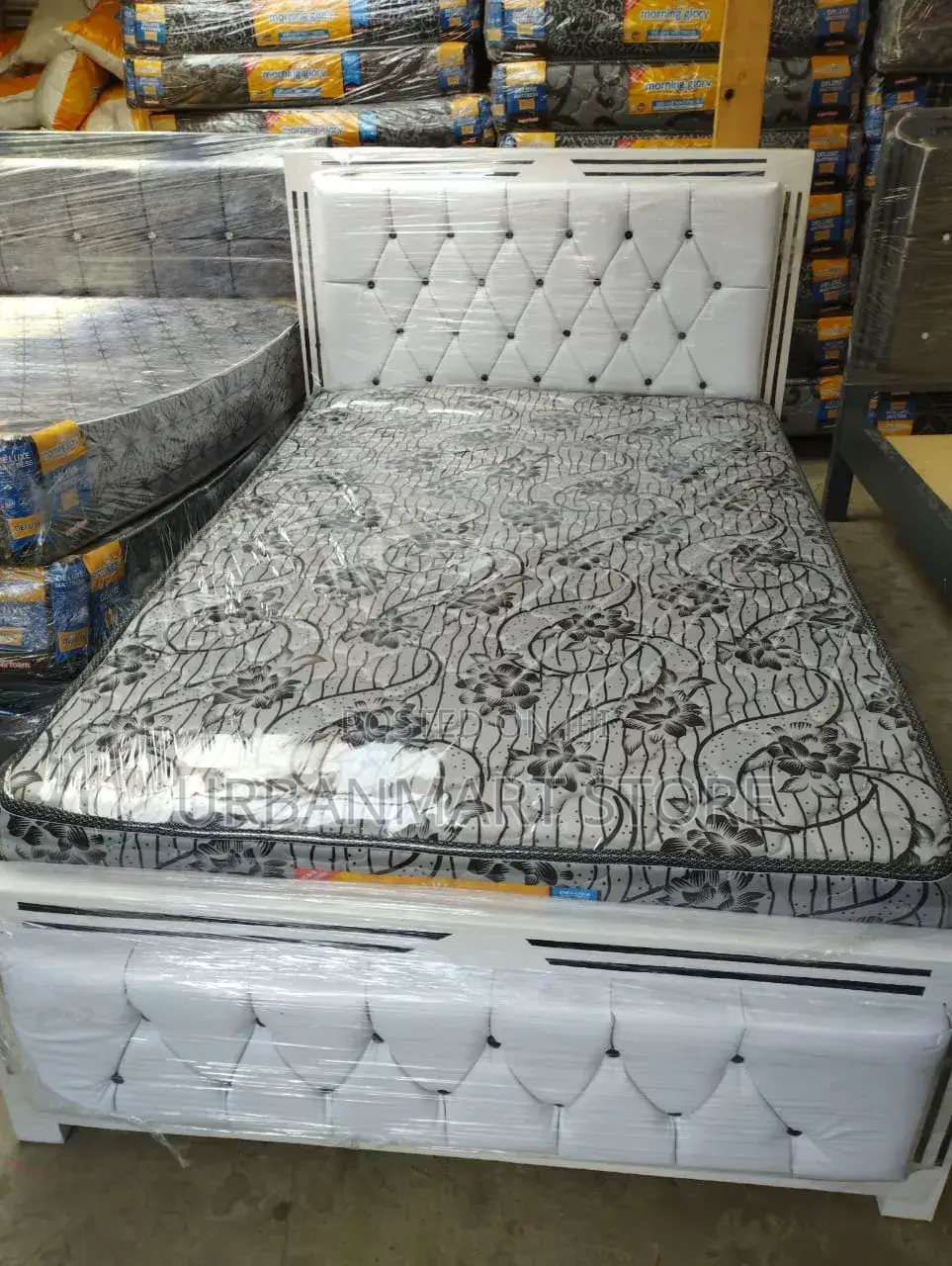 Deluxe Quilted Foam 10 Inches, 4×6 Morning Glory Mattress