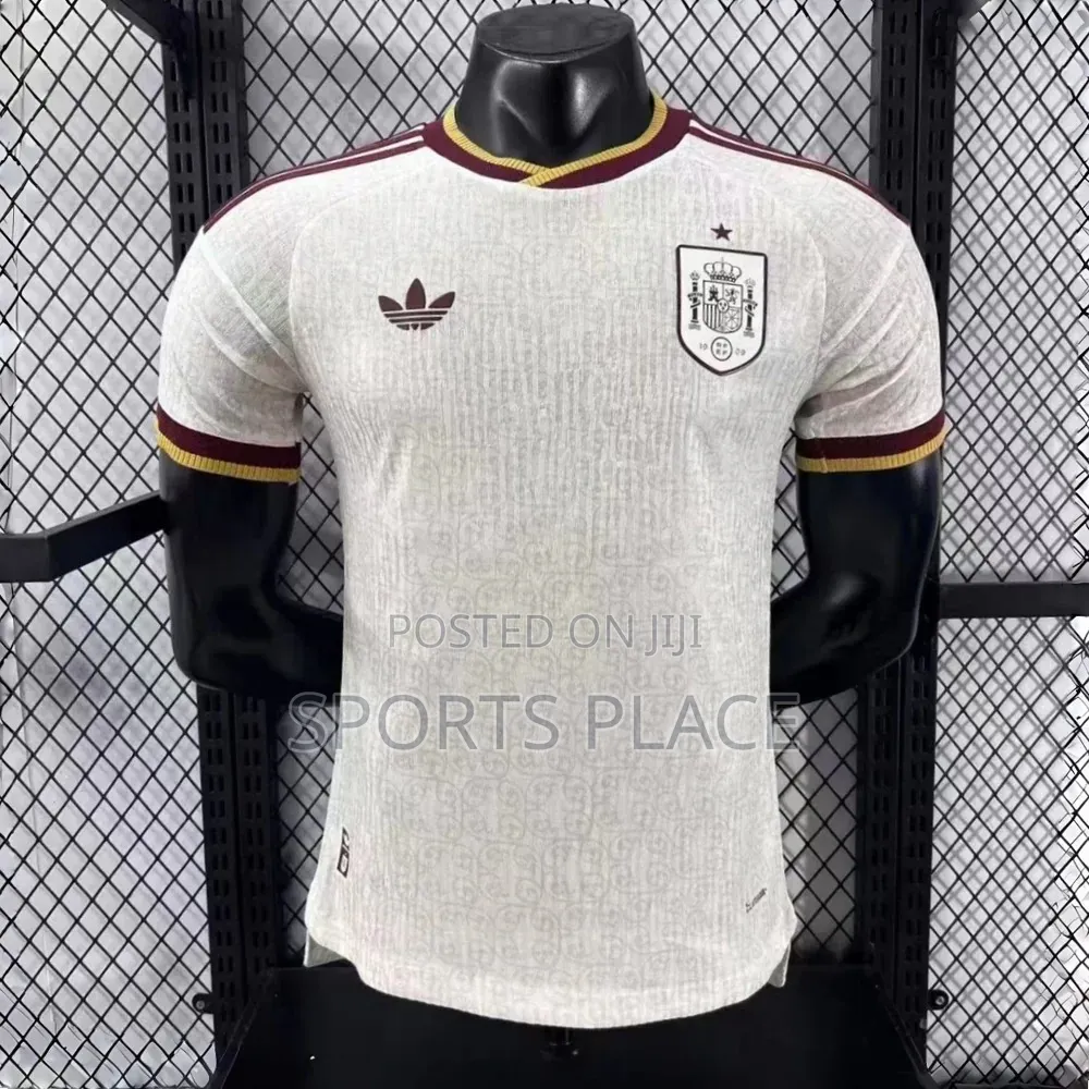 Latest Spain Away Worldcup 2026 Player Version Jersey