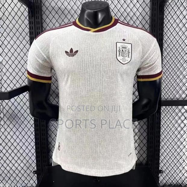 Latest Spain Away Worldcup 2026 Player Version Jersey
