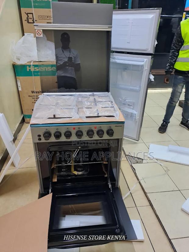 Hisense 60cm*60cm Standing Cooker With Electric Oven. - main view