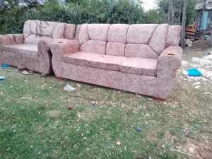 Modern Brown 5 Seater Sofa Set