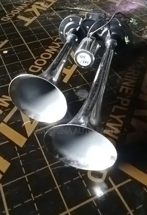 Double Trumpet Horn