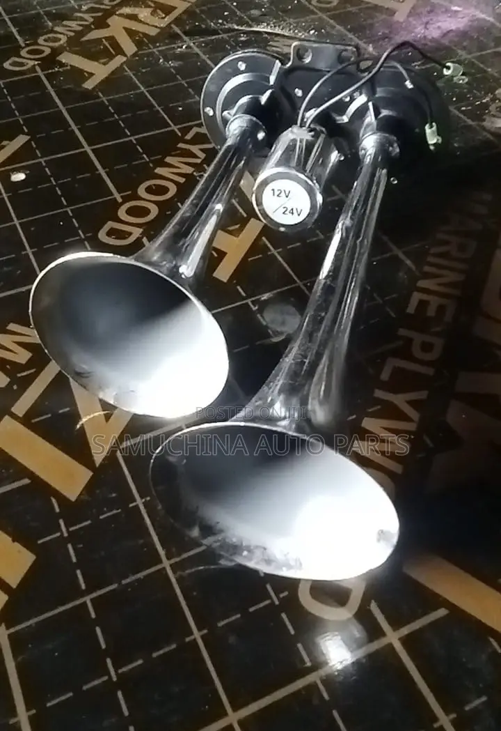 Double Trumpet Horn