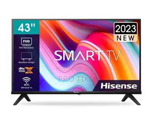 Hisense 43′′ Inch Uhd Frameless Smart Tv 43a6nken