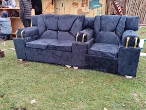 Classy Black 3 Seater Sofa