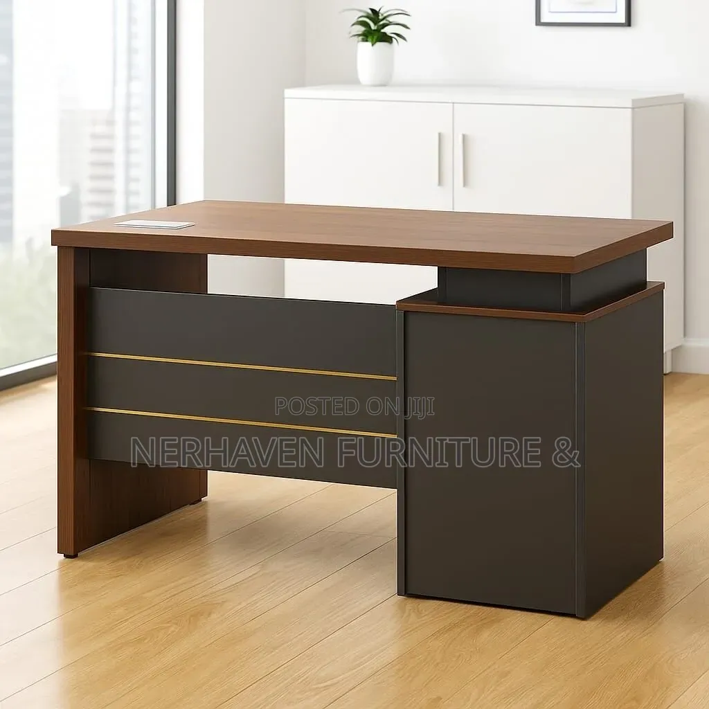 1.2m Executive Office Study Desk – Space-Saving Professional Work Desk