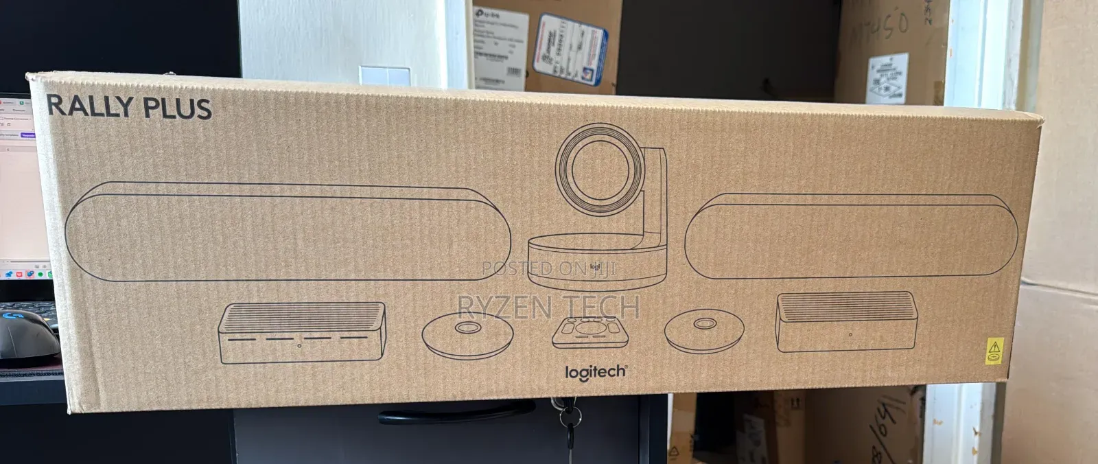 Logitech Rally Plus Ultra-Hd Conference Cam - Black - Usb -