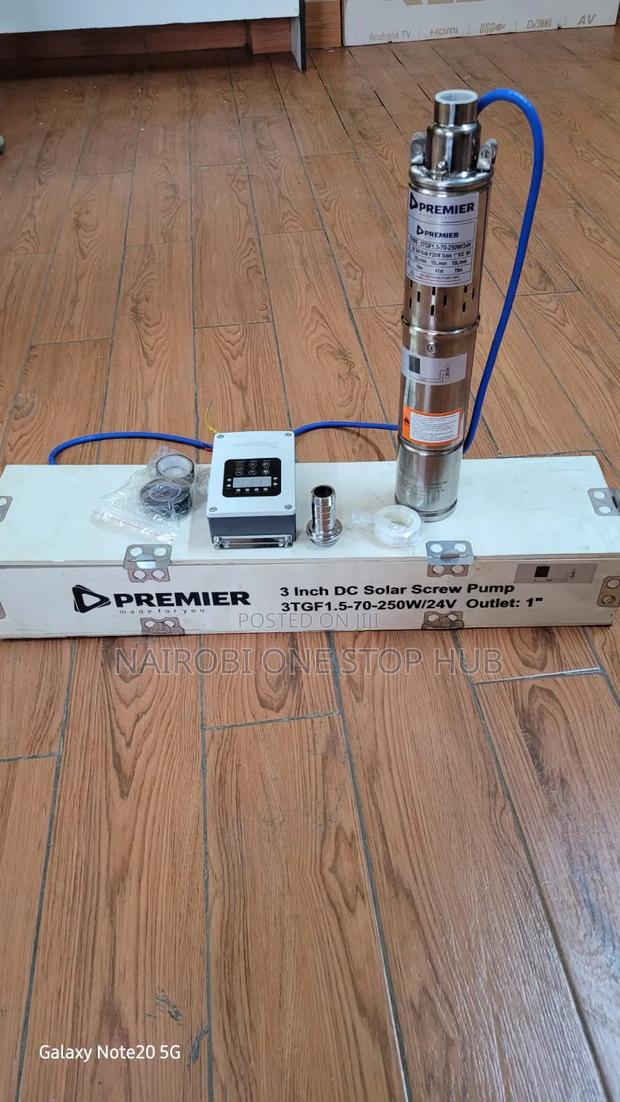 Premier Brushless Dc Submersible Solar Pump