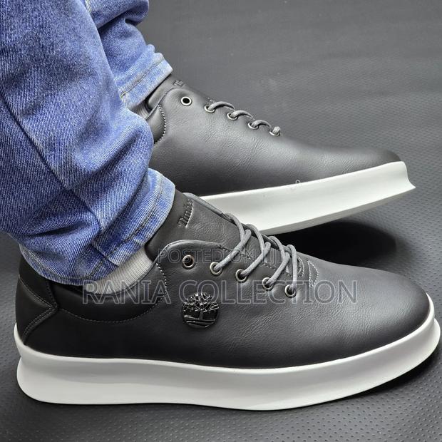 Black and Grey Timberland Men Casuals