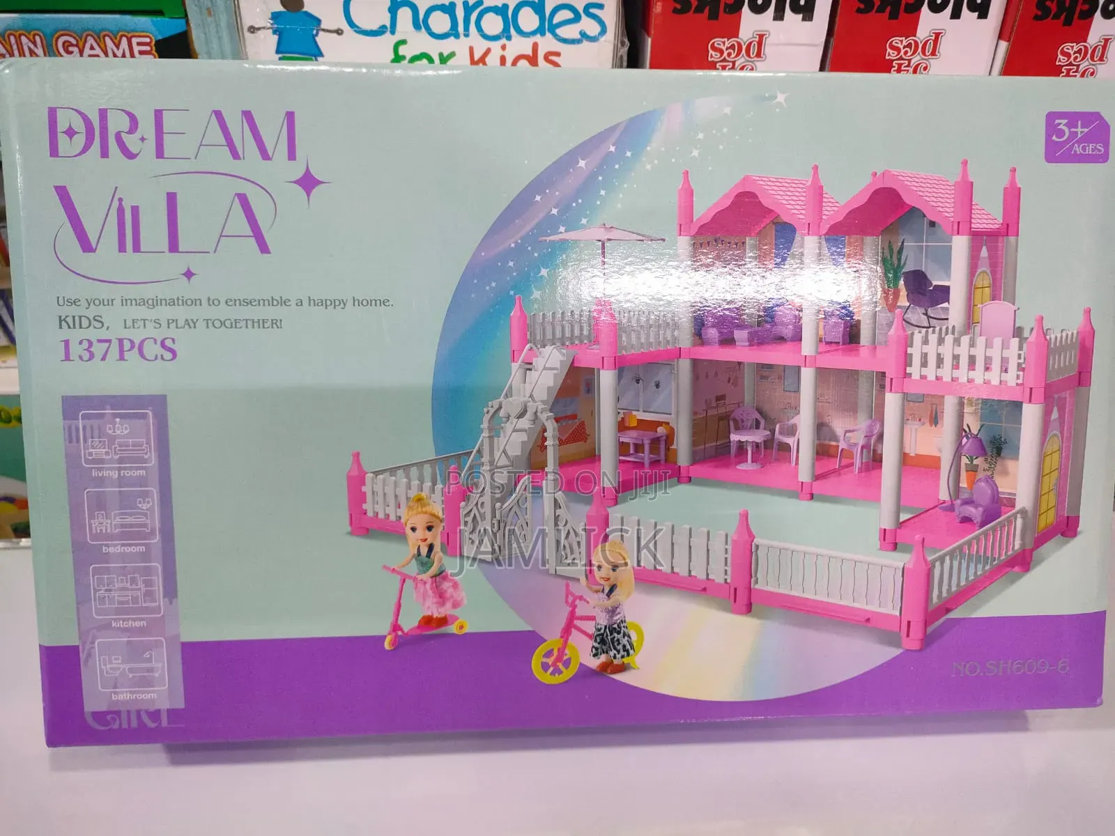 137pcs Dream Villa Building Blocks Set - Royal