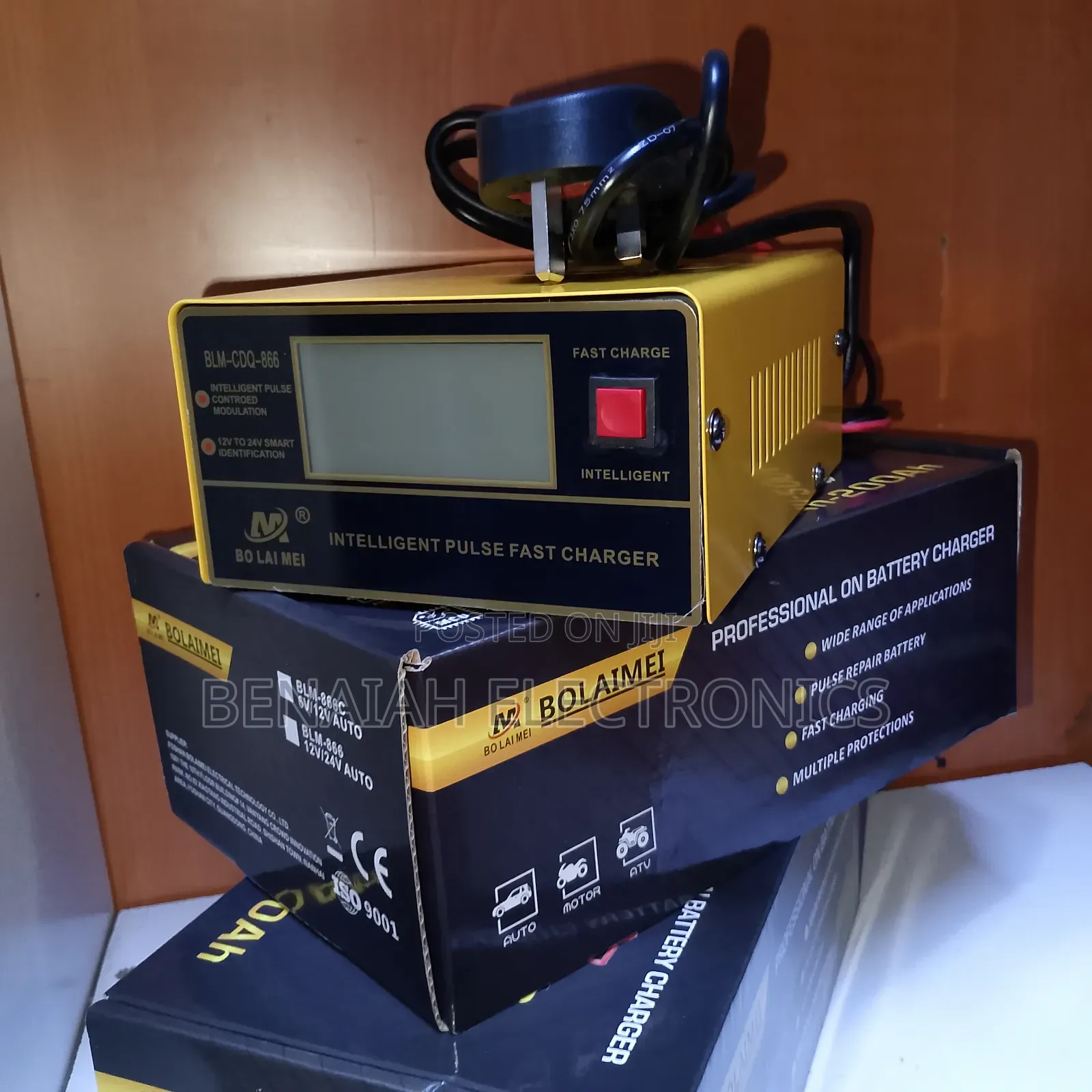 Battery Charge, Efficient Baloimei Fast Charger 12v To 24v